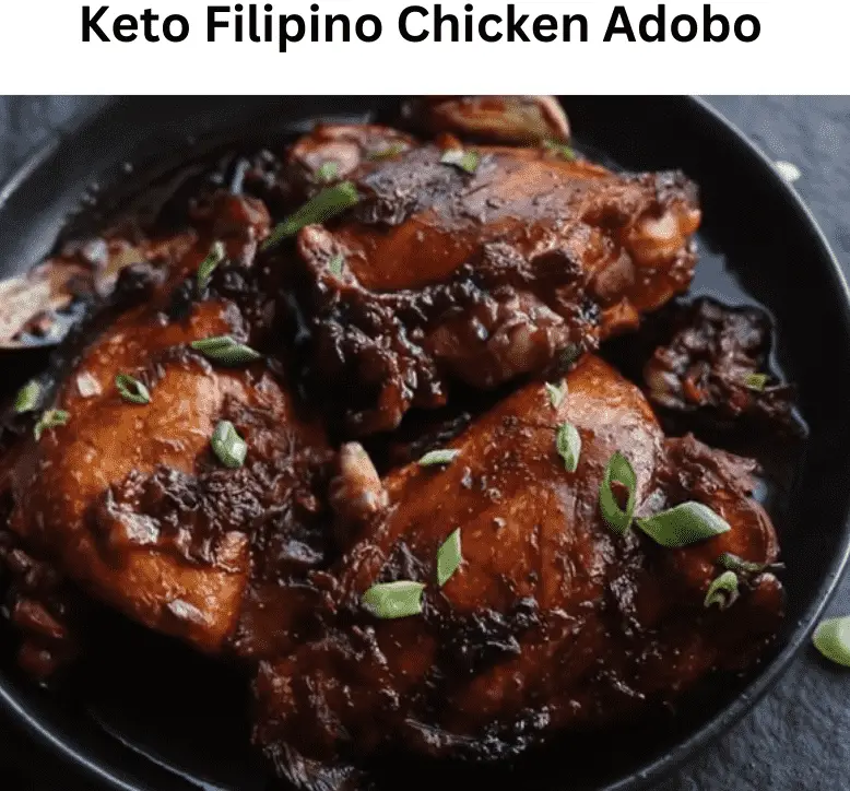 Keto Fillipino Chicken Adobo