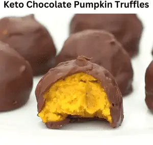 Keto Chocolate Pumpkin Truffles