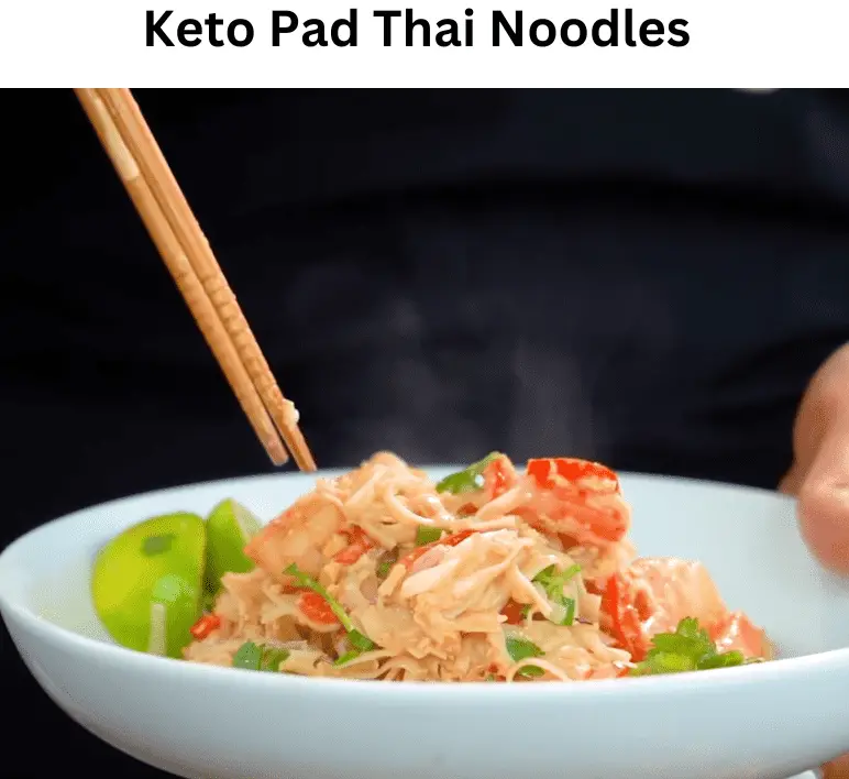 Keto Pad Thai Noodles