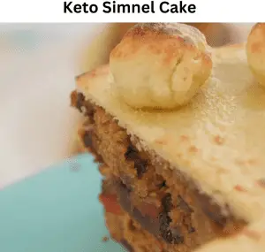 Keto Simnel Cake