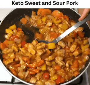Keto Sweet and Sour Pork