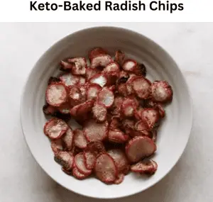 Keto-Baked Radish Chips