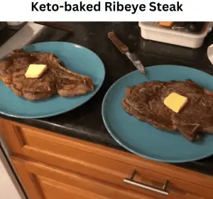 Keto-Baked Ribeye Steak