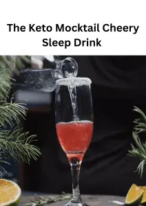 The Keto Mocktail Cherry sleep drink