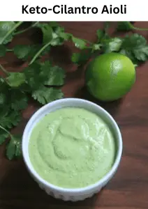 Keto-Cilantro Aioli