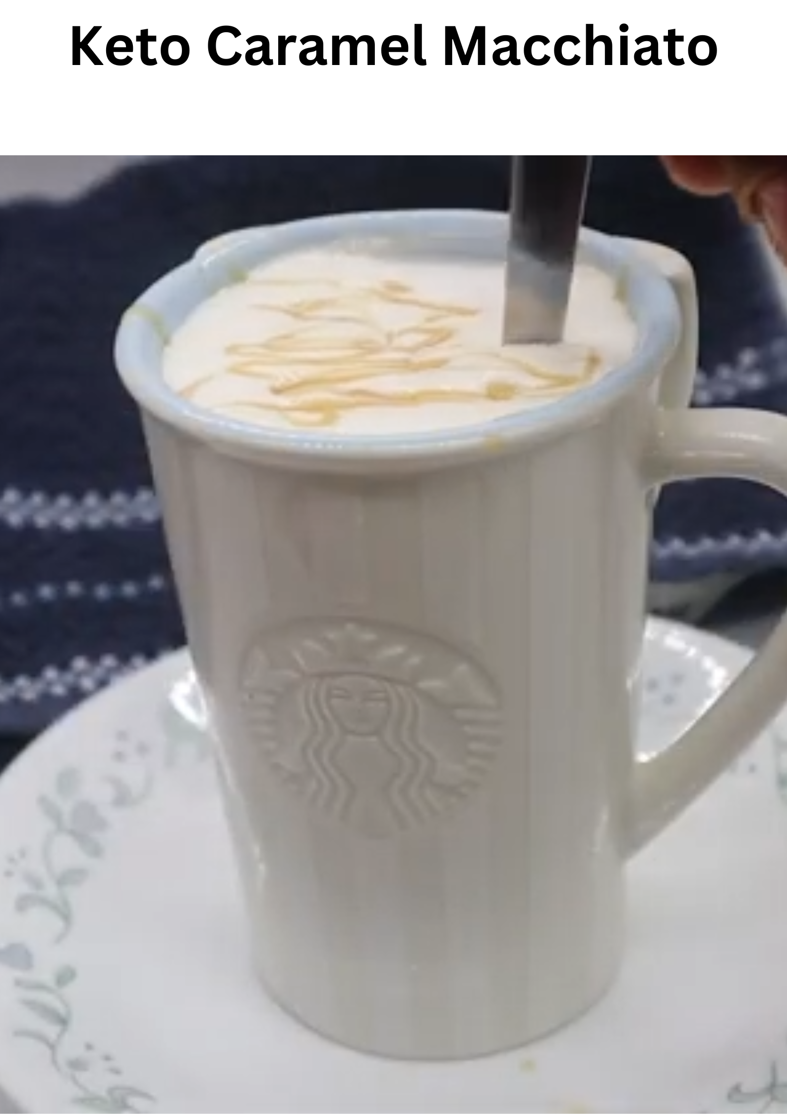 Keto Caramel Macchiato