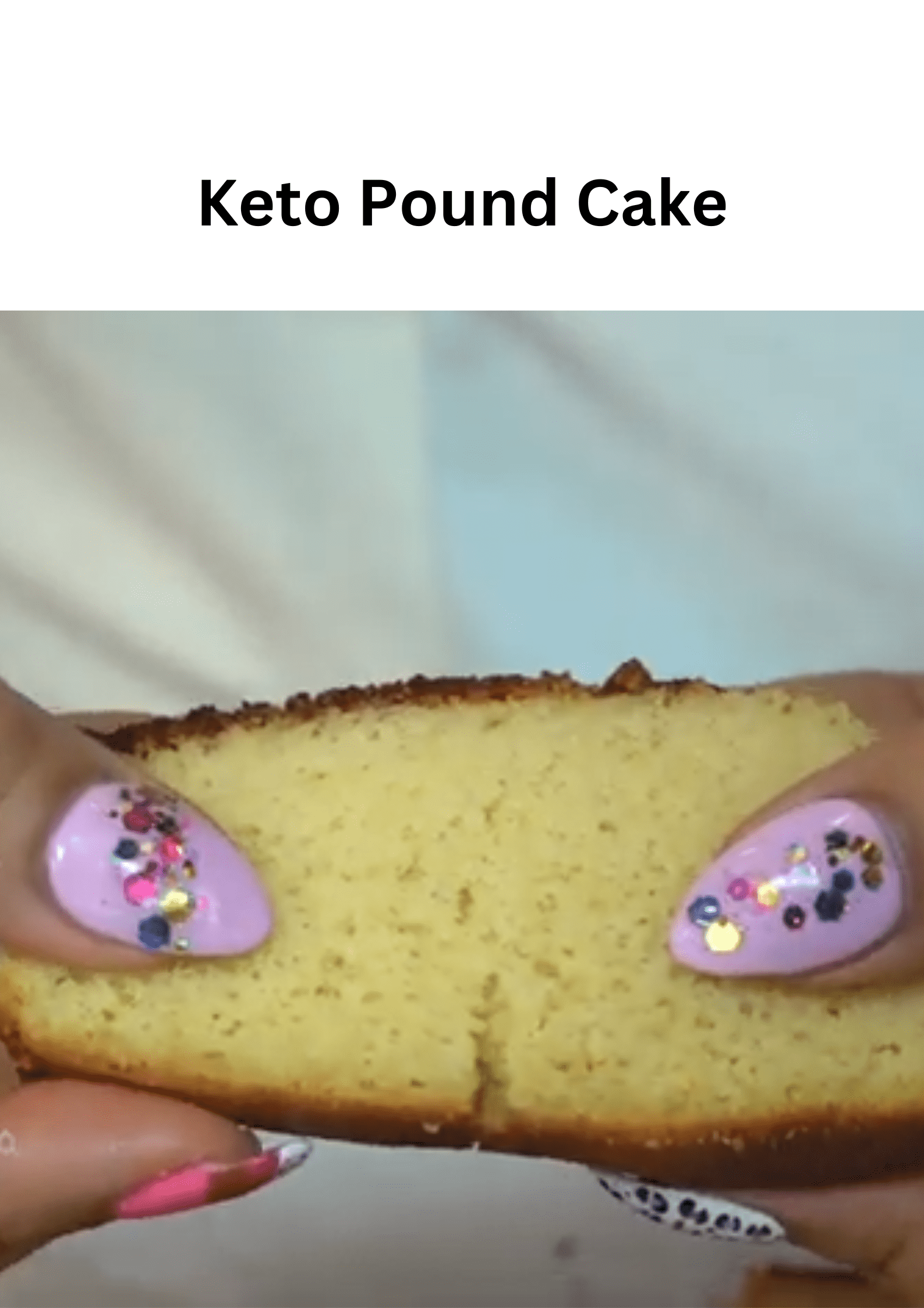 Keto Pound Cake\