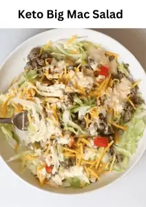 Keto Big Mac Salad