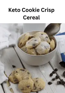 Keto Cookie Crisp Cereal