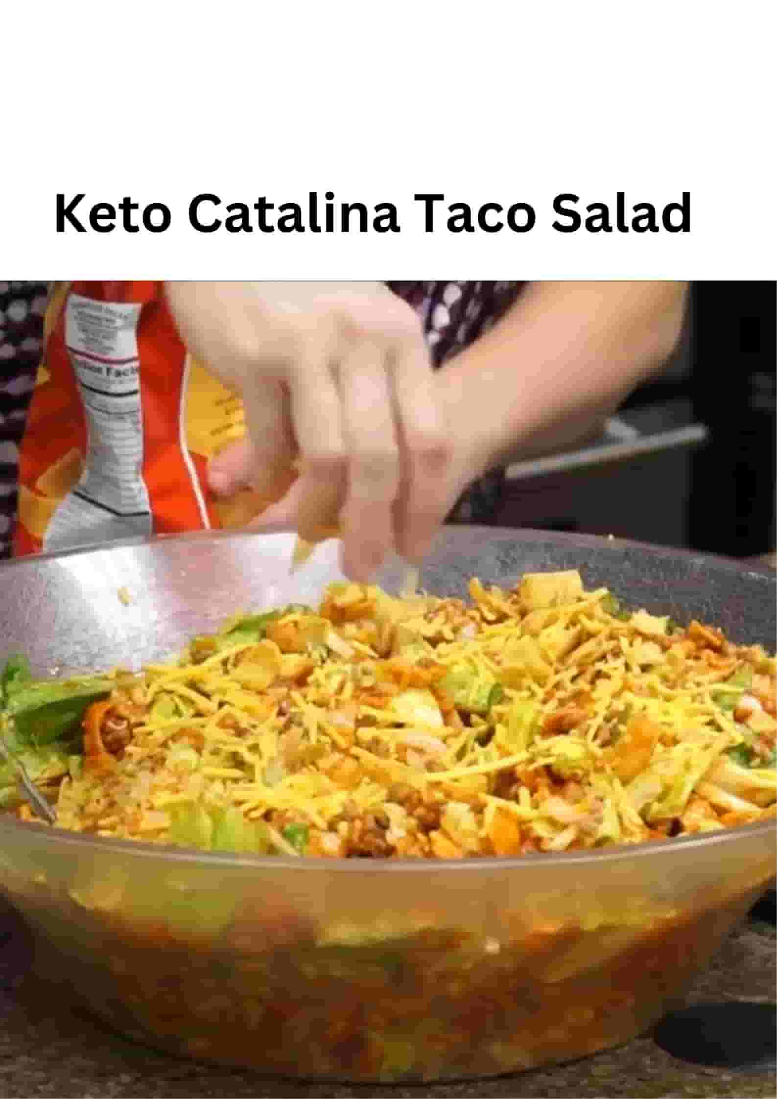 Keto Catalina Taco Salad