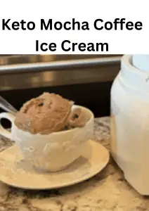 Keto Mocha Coffee Ice Cream