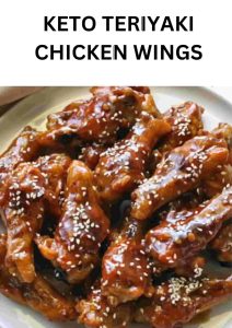 KETO TERIYAKI CHICKEN WINGS