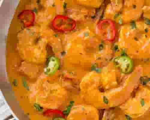 Keto Prawn Curry